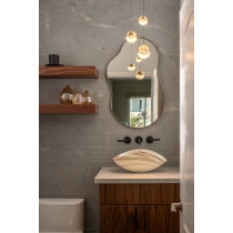 TERRAMOR - 12X47, GRIGIO GROOVE, MATTE